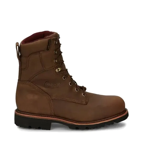 Chippewa Men's Super Dna 8" Waterproof Steel Toe Insulated (400g) BAY APACHE