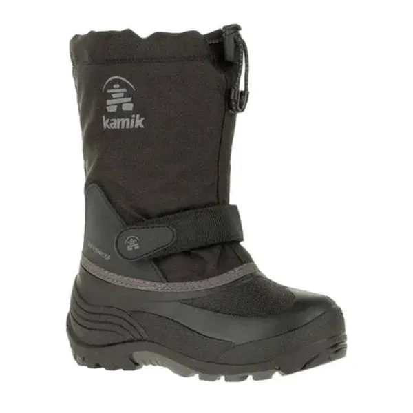 Kamik Kid's Waterbug Insulated (200g) BLACK/CHARCOAL