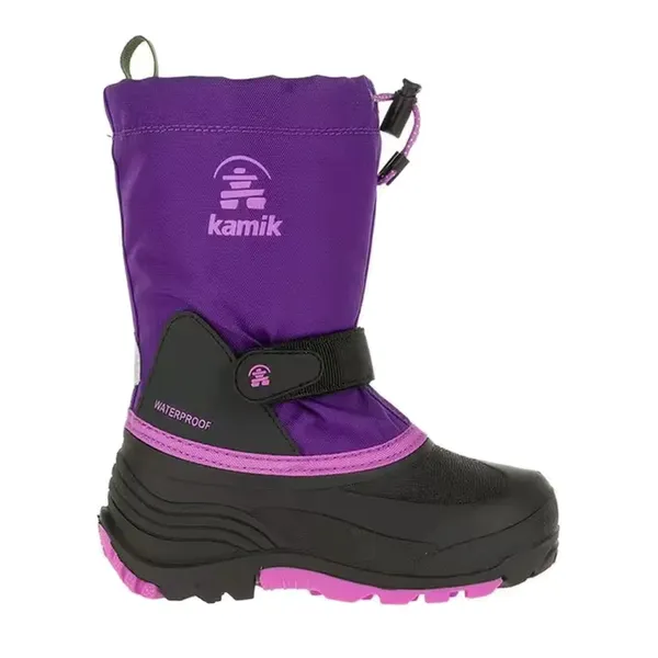 Kamik Kid's Waterbug Insulated (400g) PURPLE PRINT