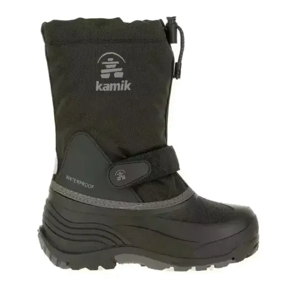 Kamik Kid's Waterbug 5 Insulated (400g) BLACK/CHARCOAL