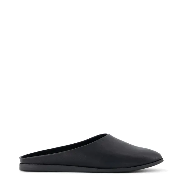 Toms Women's Amelia Mule Black Faux Leather