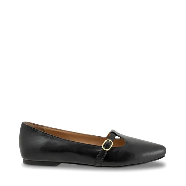 Trotters Women's Evie Flat BLACK