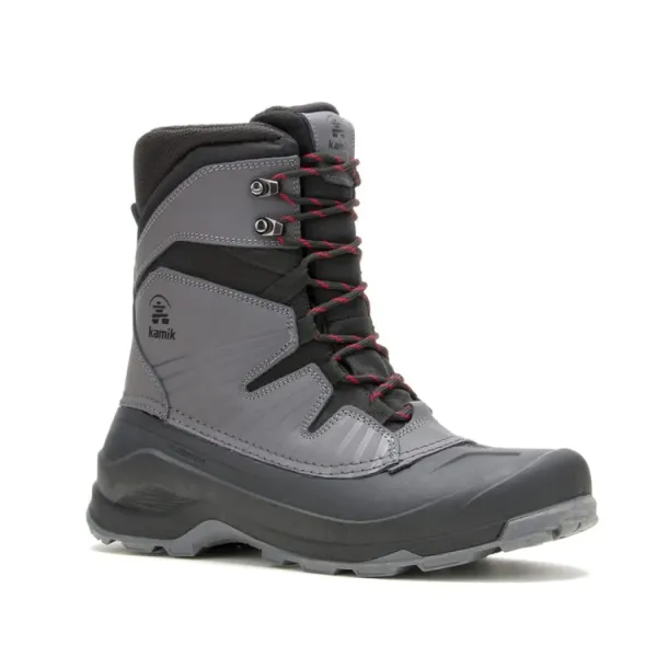 Kamik Men's Iceland WP Winter Boot Insulated (200g) BLACK / CHARCOAL
