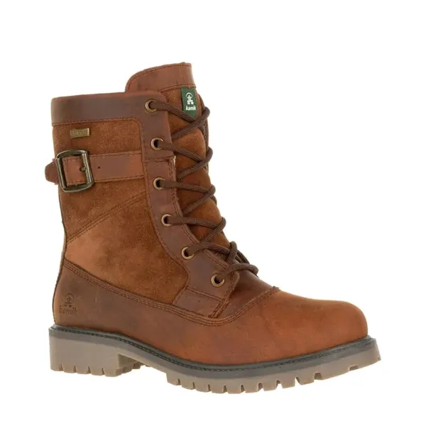 Kamik Women's Rogue Mid WP Boot Insulated (200g) COGNAC