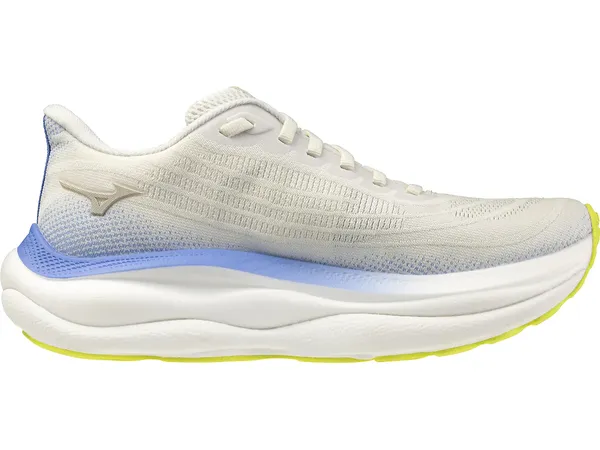 Mizuno Women's Wave Sky 9 Snow White/Silver Birch