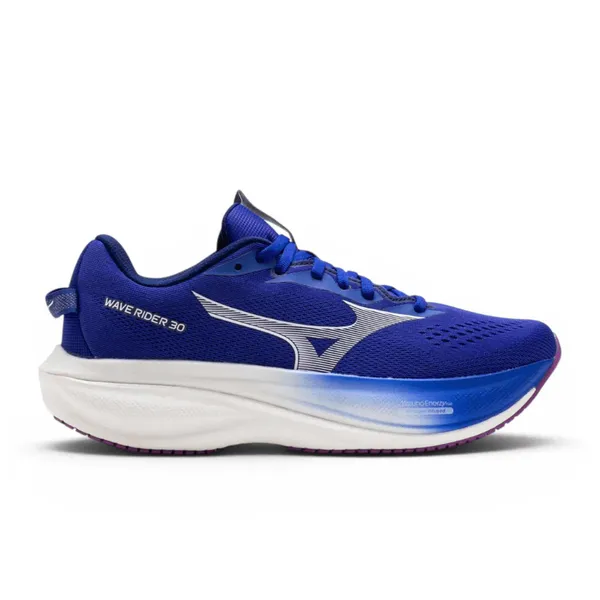 Mizuno Women's Wave Rider 30 ROYAL-WHITE