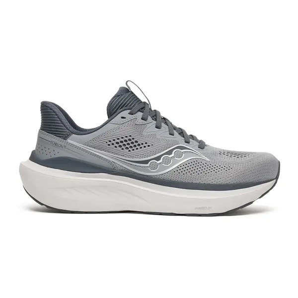Saucony Men's Echelon 11 WIDE Fossil/Gunmetal