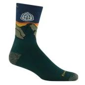 DARN TOUGH SOCKS MEN'S ATC MICRO CREW MIDWEIGHT HIKING SOCK PINE