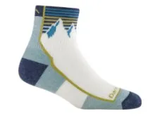 DARN TOUGH SOCKS WOMEN'S HIKER QUARTER MOUNTAIN WHITE