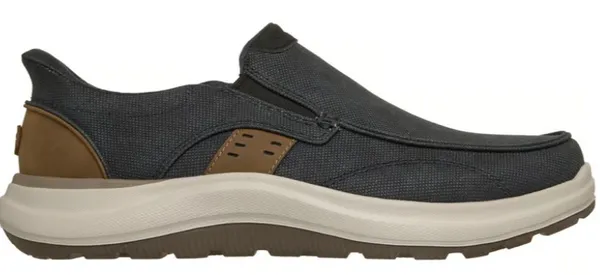 Skechers Slip Ins ALTMAN-MURDOCK Dark Navy Canvas/Synthetic