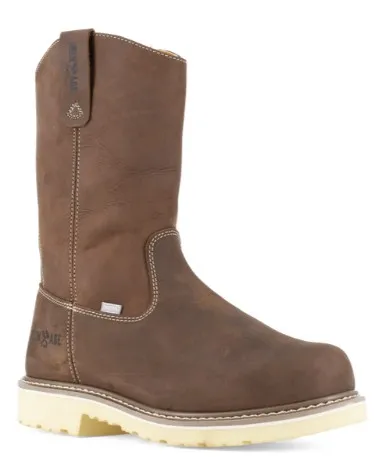 WARSON BRANDS IRON AGE SAFETY MEN'S SOLIDIFIER INTERNAL MET GUARD BOOT BROWN