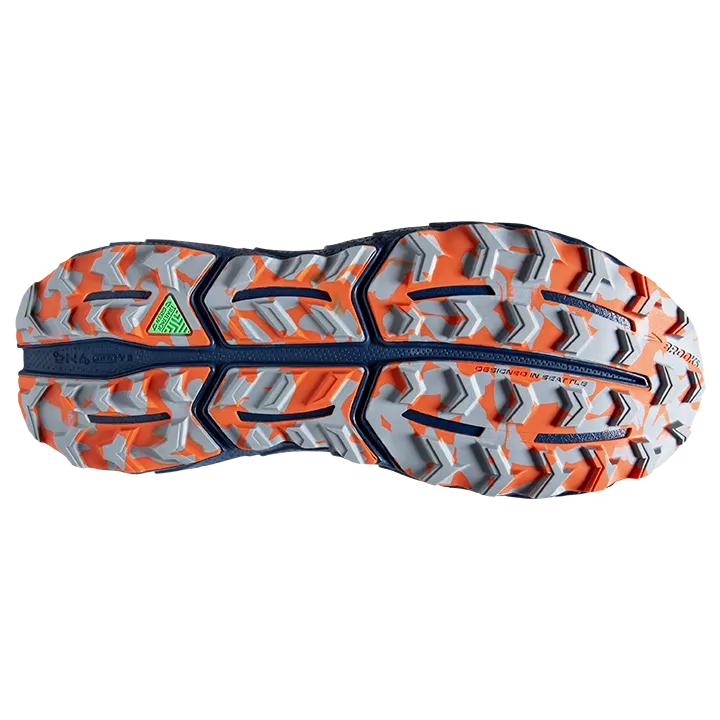 Brooks Men's Cascadia 17 GTX 062 Black/Blue/Firecracker
