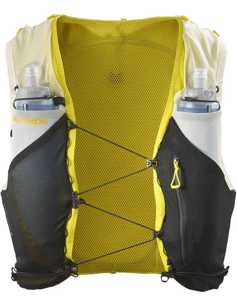 Salomon adv skin サイズ S Salomon Adv Skin 5 Hydration Vest - Vanilla Ice/Black