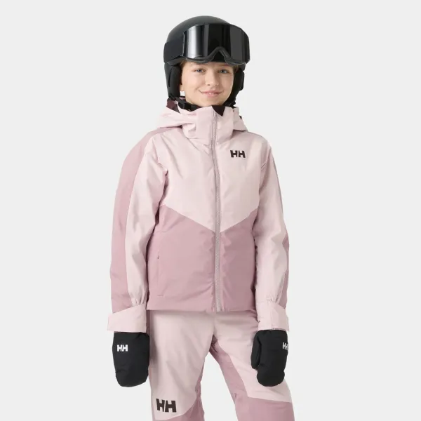 HELLY HANSEN K's Snowbliss Jacket PURPLE CLAY