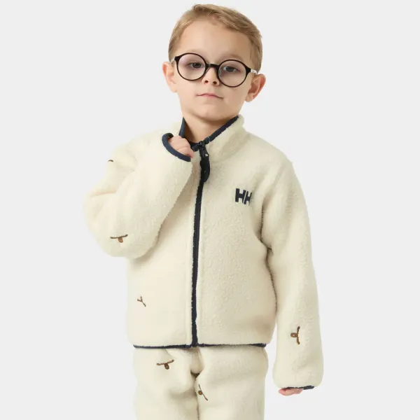 HELLY HANSEN K's Frosty Pile Jacket CREAM
