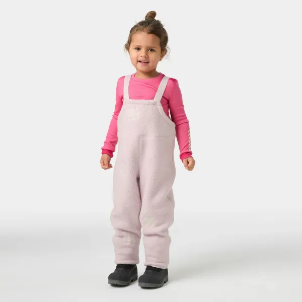 HELLY HANSEN K's Frosty Pile Bib Pants PINKSHAKE