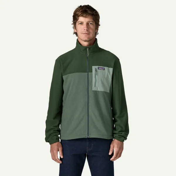 PATAGONIA M's Micro D® Fleece Patch Pocket Jacket CANOPY GREEN
