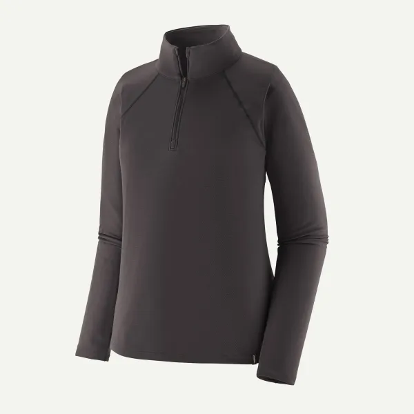 PATAGONIA W's Capilene® Midweight Zip-Neck INK BLACK