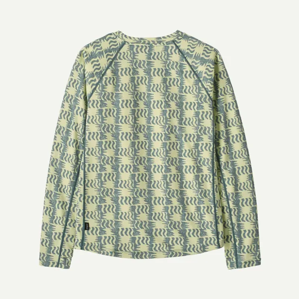 PATAGONIA K's Capilene® Midweight Crew SUN QUILT/BLUE SAGE