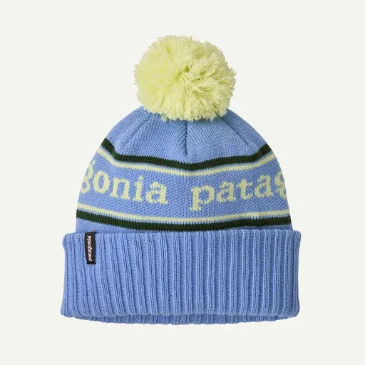 PATAGONIA Ks' Powder Town Beanie PARK STRIPE/DIVER BLUE