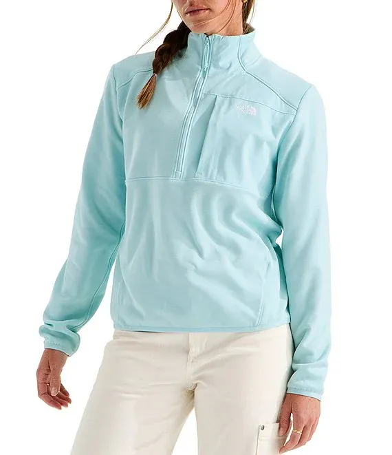 THE NORTH FACE W's TNF Performance Fleece Quarter Zip Jacket GLACIER LIGHT HEATHER