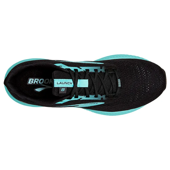 BROOKS W. LAUNCH 8 BLACK/EBONY/BLUE