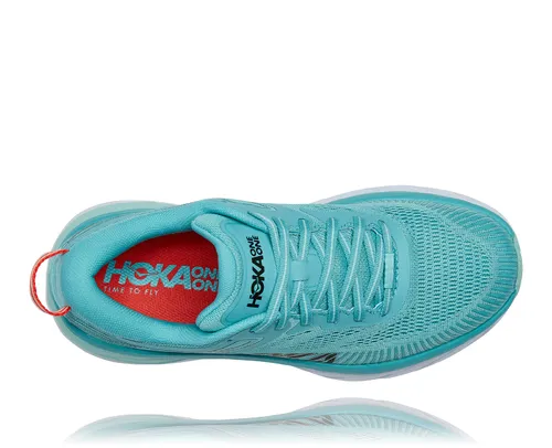 HOKA ONE ONE W. BONDI 7 AQUA/EGGSHELL display picture 3