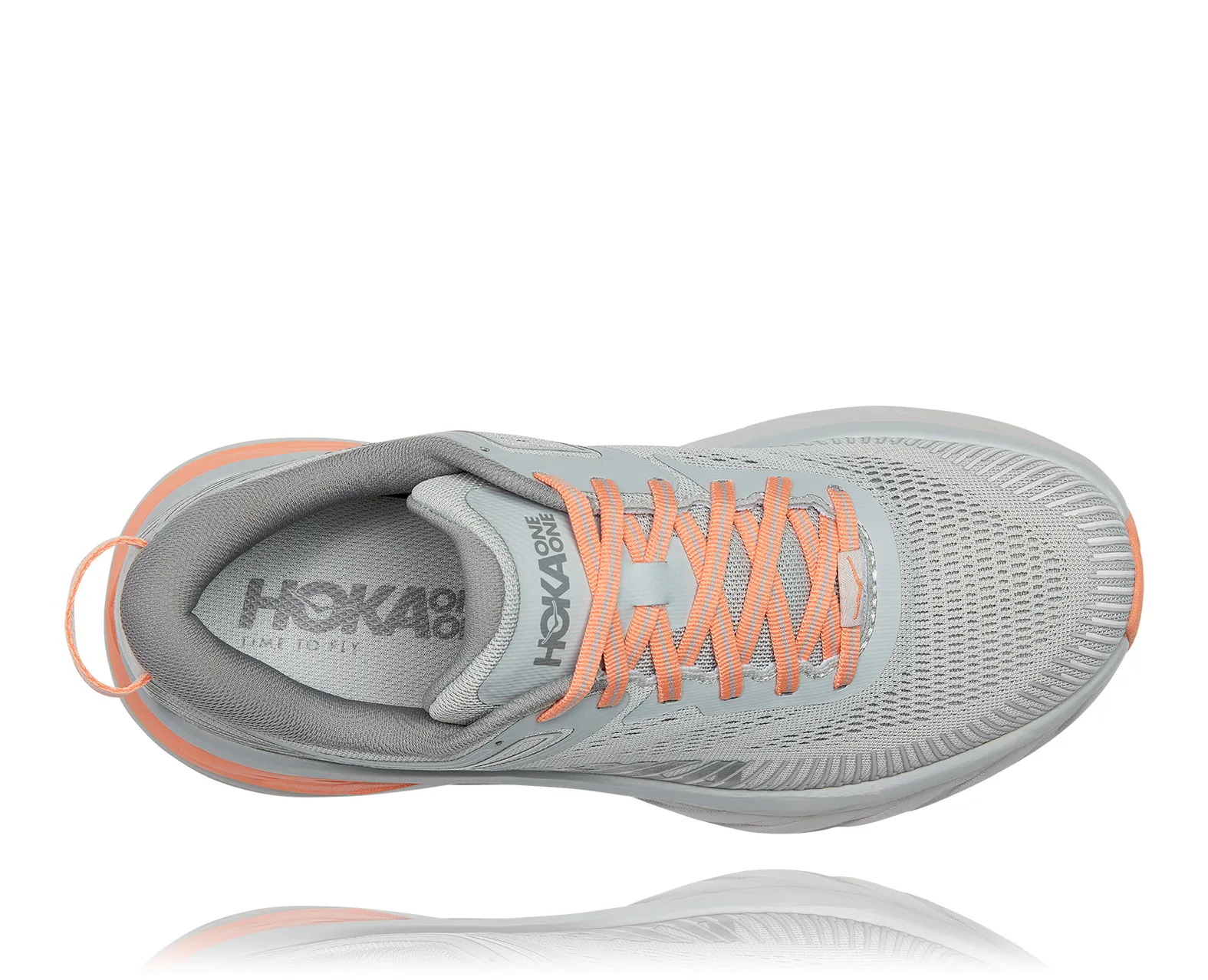 Hoka Women's Bondi 7 HMSH HARBOR MIST/SHARKSKIN