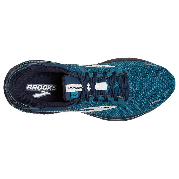 Brooks Men's Adrenaline GTS 22 445 Titan/Teal/Grey