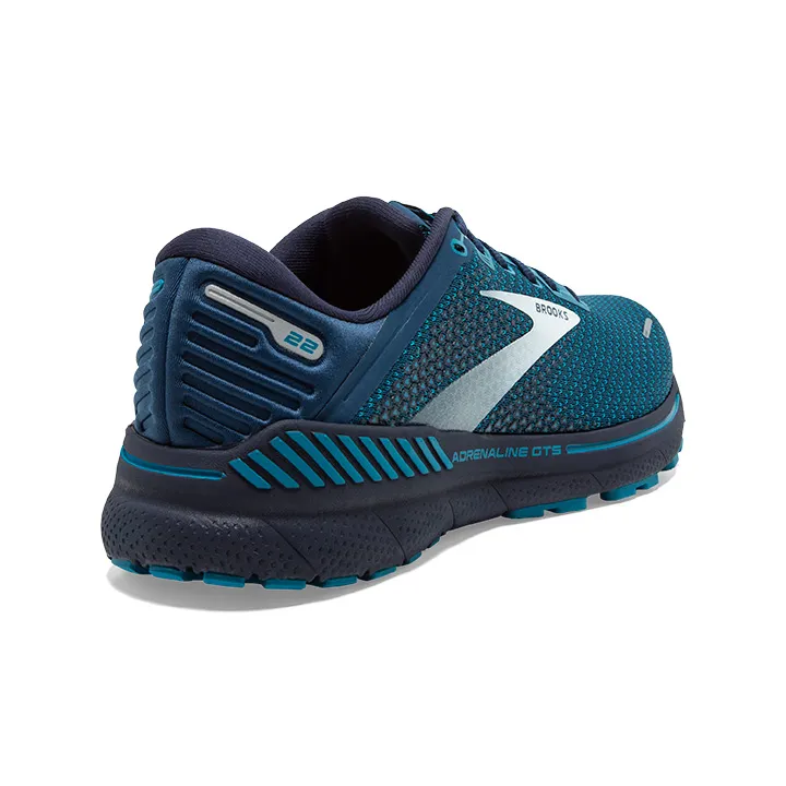 Brooks Men's Adrenaline GTS 22 445 Titan/Teal/Grey