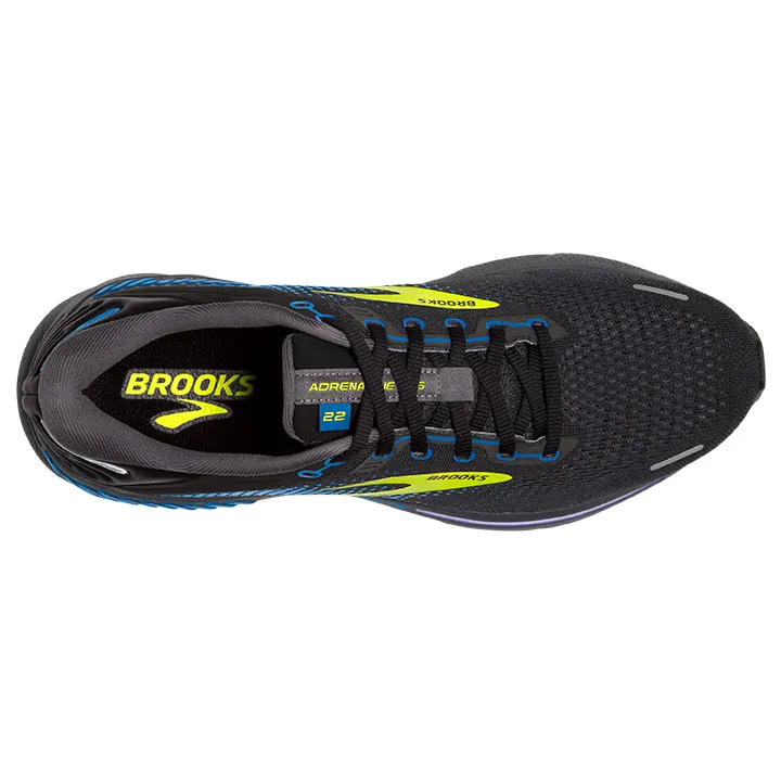 Brooks Adrenaline GTS 22 Men Size 9.5 D Black Blue Green Athletic Running Shoes BROOKS Men main image 4
