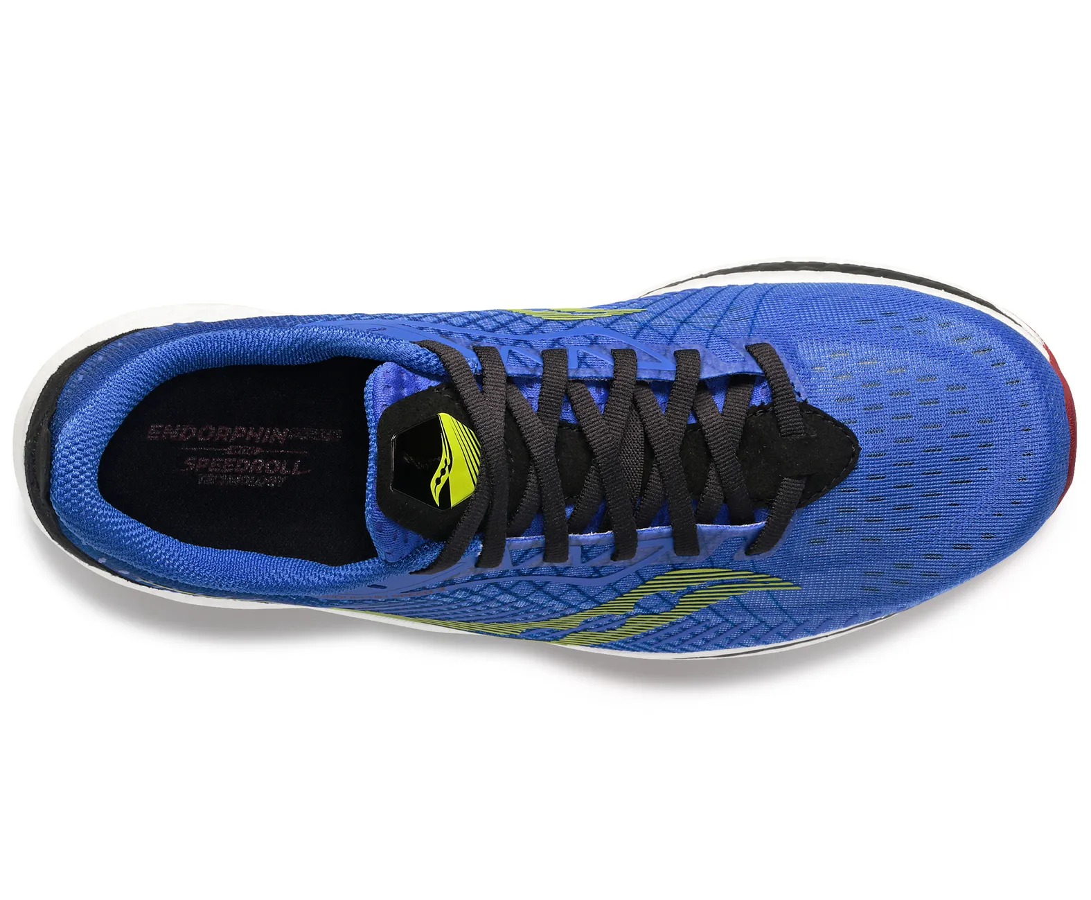 Saucony Endorphin Speed 2 Men White Blue Lime Neon Running Shoes 10.5 S20688-40 Saucony Endorphin Speed 2 S20688-23 Mens Blue Mesh Athletic  main image 2