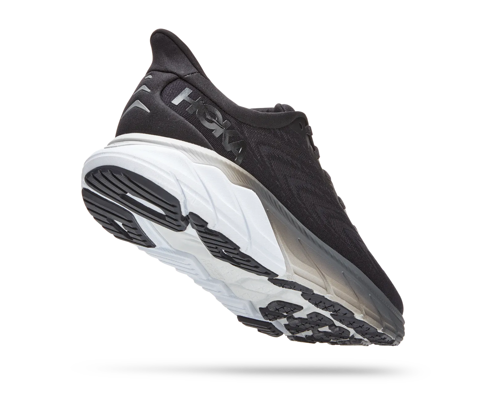 Hoka One One Arahi 6 Black Running Shoes women size 7.5 Hoka One One HOKA Arahi 6 Black White W for sale | eBay main image 4
