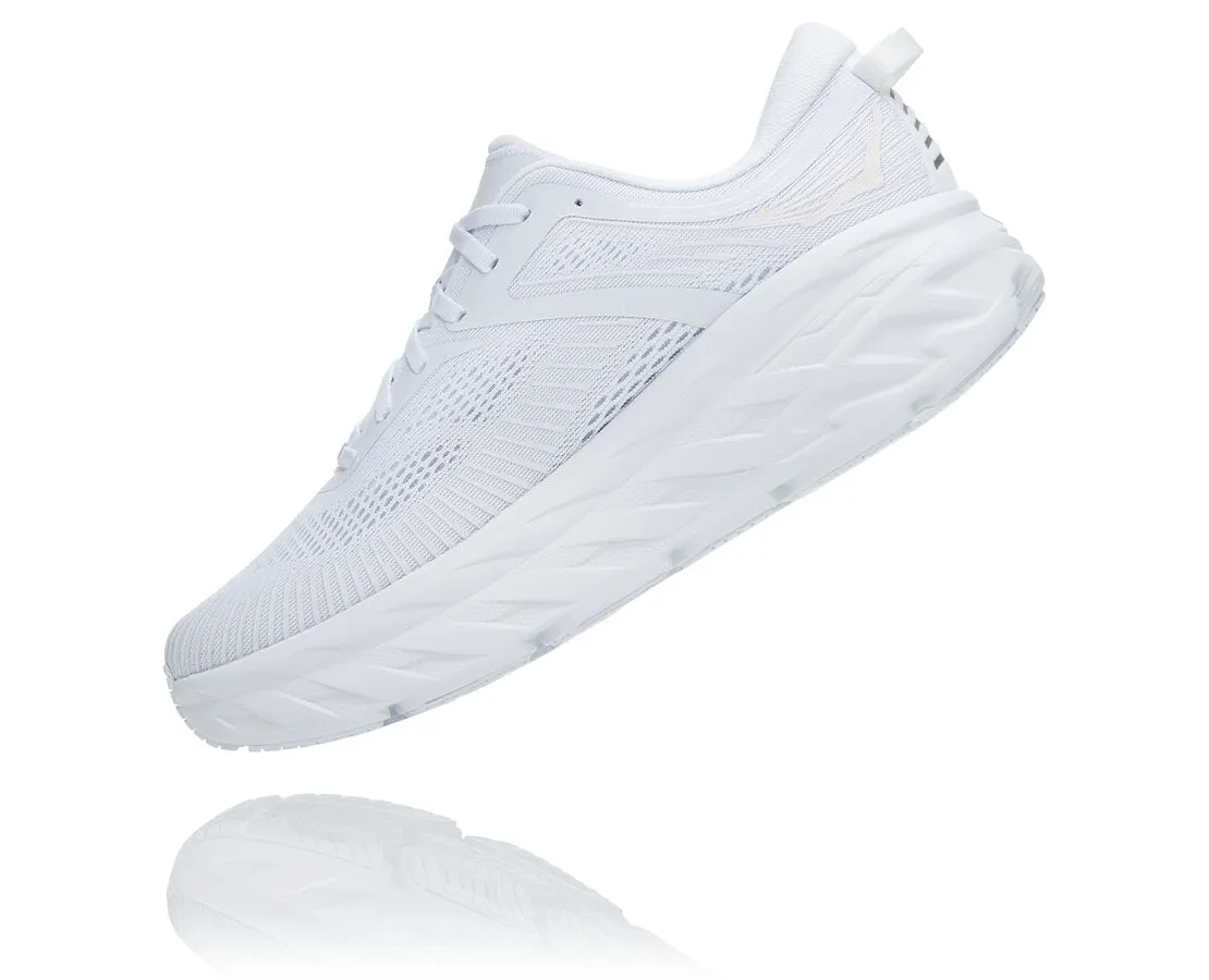Hoka Women's Bondi 7 WHITE / WHITE