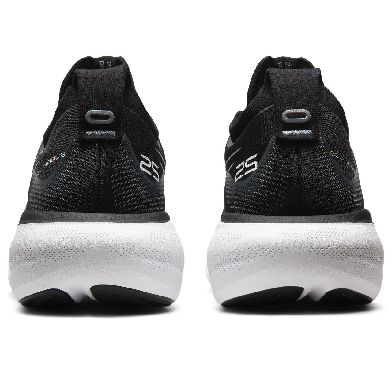 Asics Men's GEL-NIMBUS 25 001 Black/PureSilver