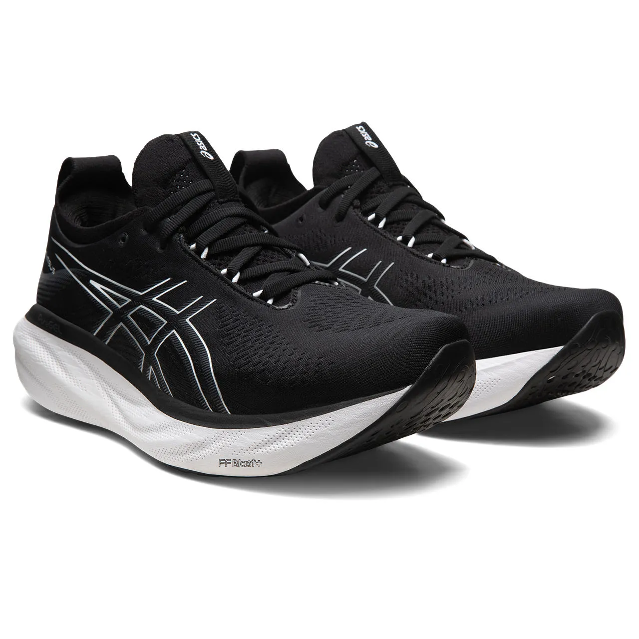 Asics Men's GEL-NIMBUS 25 001 Black/PureSilver