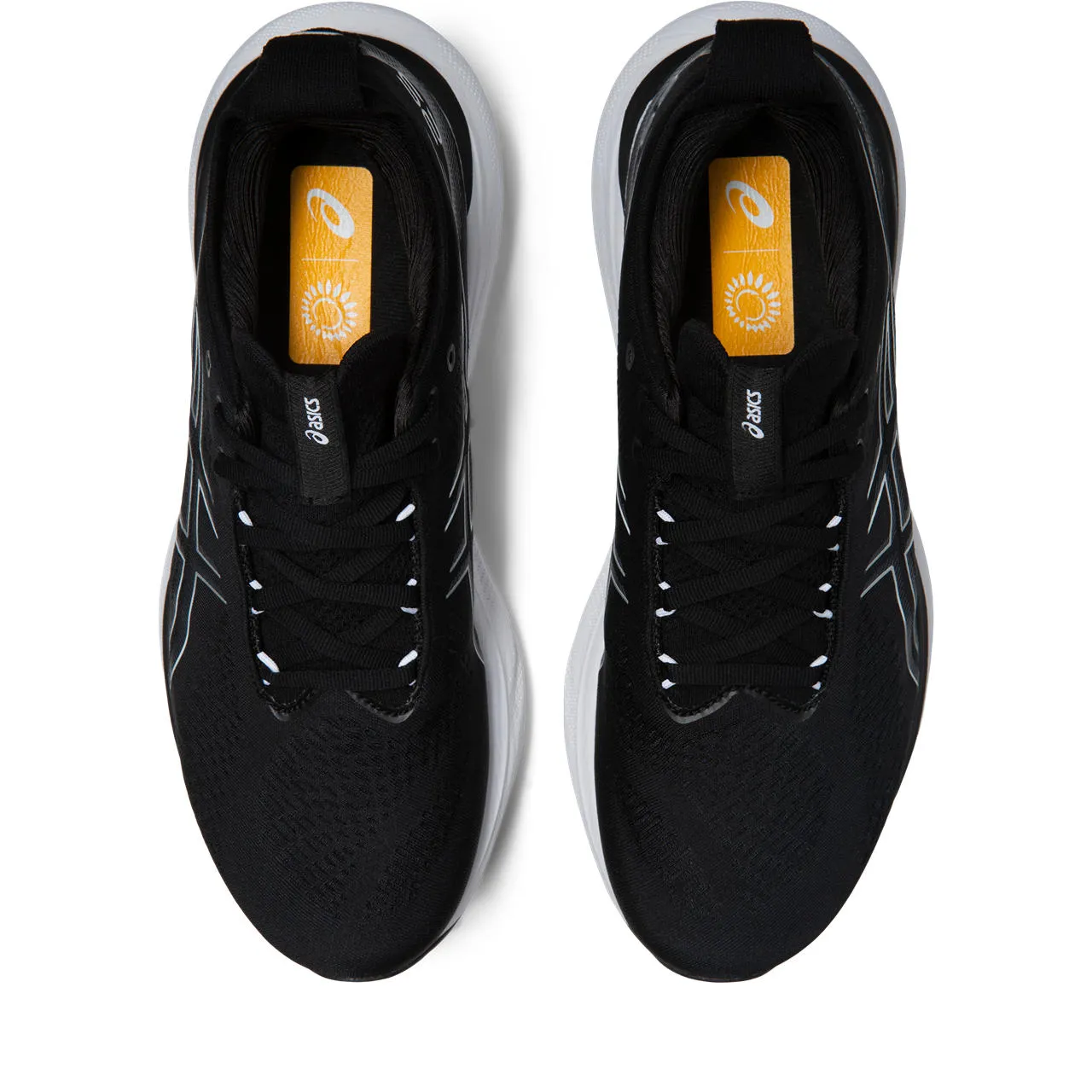 Asics Men's GEL-NIMBUS 25 001 Black/PureSilver