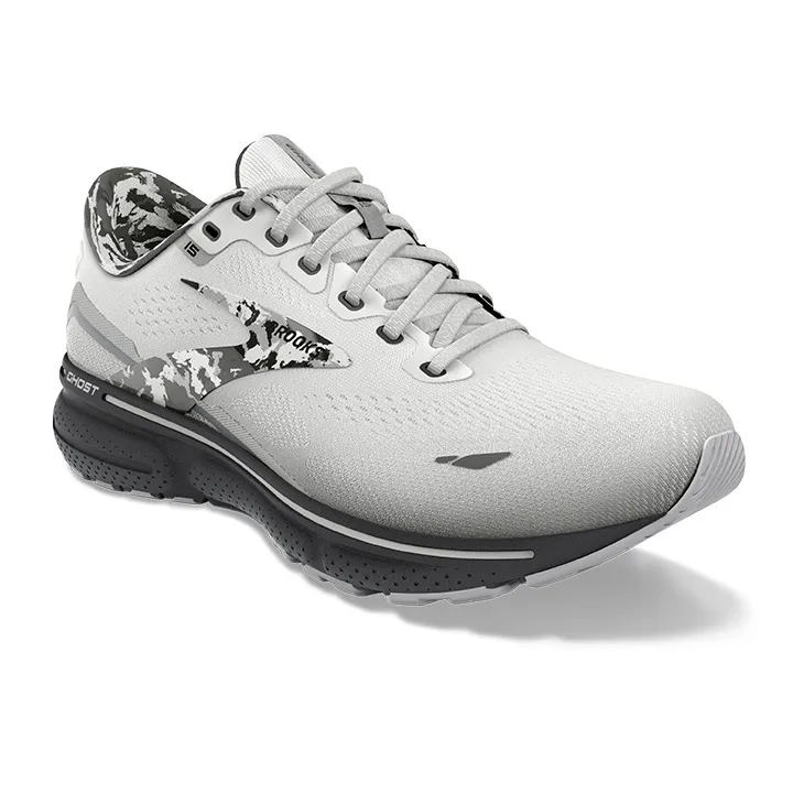 BROOKS W. GHOST 15 WHITE/EBONY/OYSTER