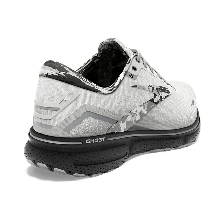 BROOKS W. GHOST 15 WHITE/EBONY/OYSTER