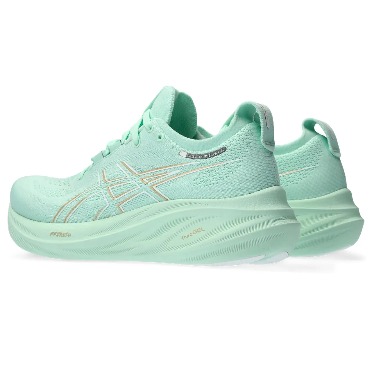 ASICS Women's Gel Nimbus 26 300 Green
