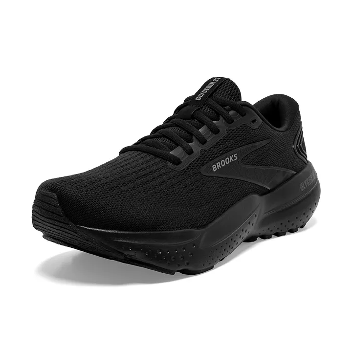 美品 BROOKS Glycerin 21 ブルックス ランニング 黒 24.5 BROOKS Men's Glycerin 21 BLACK/BLACK/EBONY