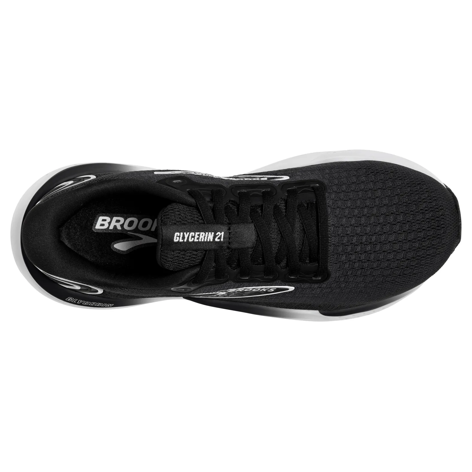 BROOKS Women's Glycerin 21 Black/Gray/White