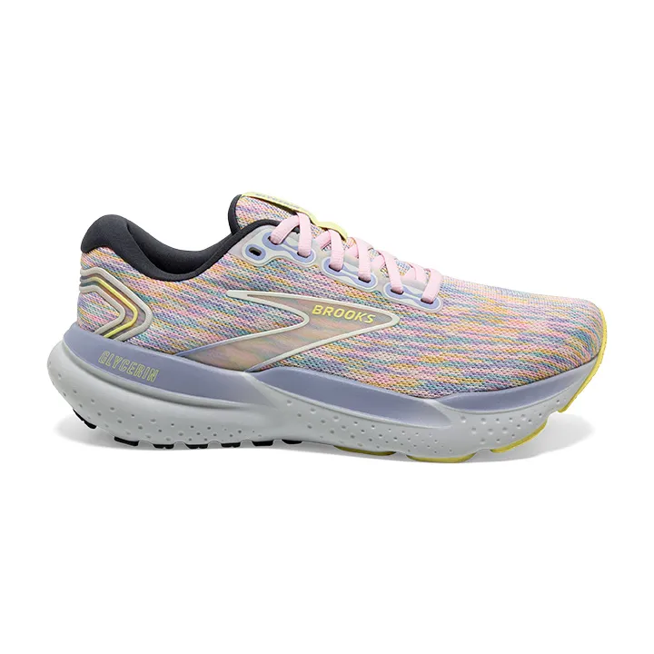 BROOKS Women's Glycerin 21 Thistledown/Ebony/Corsage