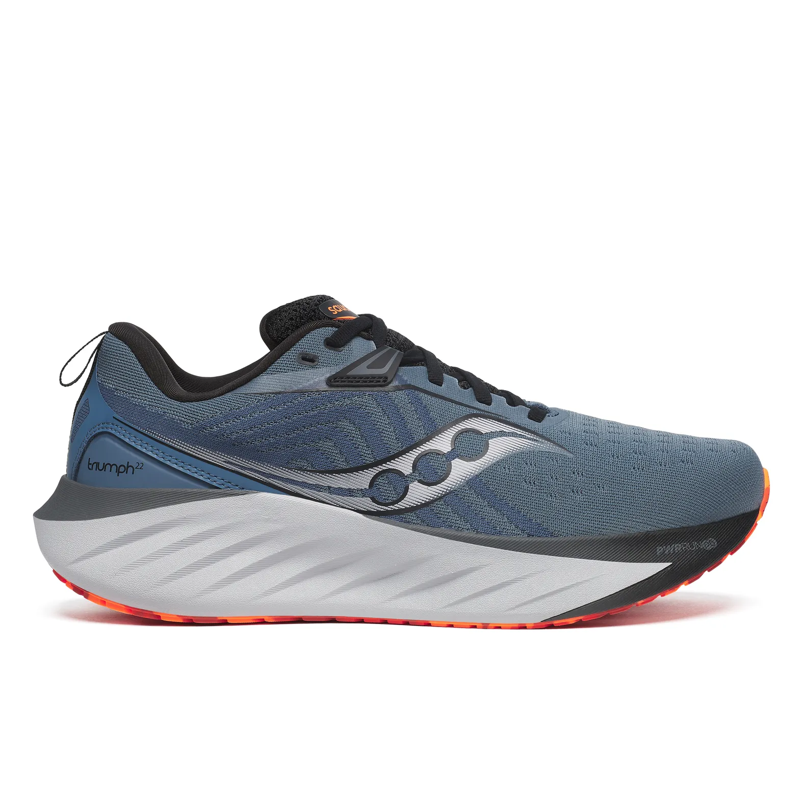 シュウ　0522 Saucony M TRIUMPH 22 213 MIRAGE/BLACK