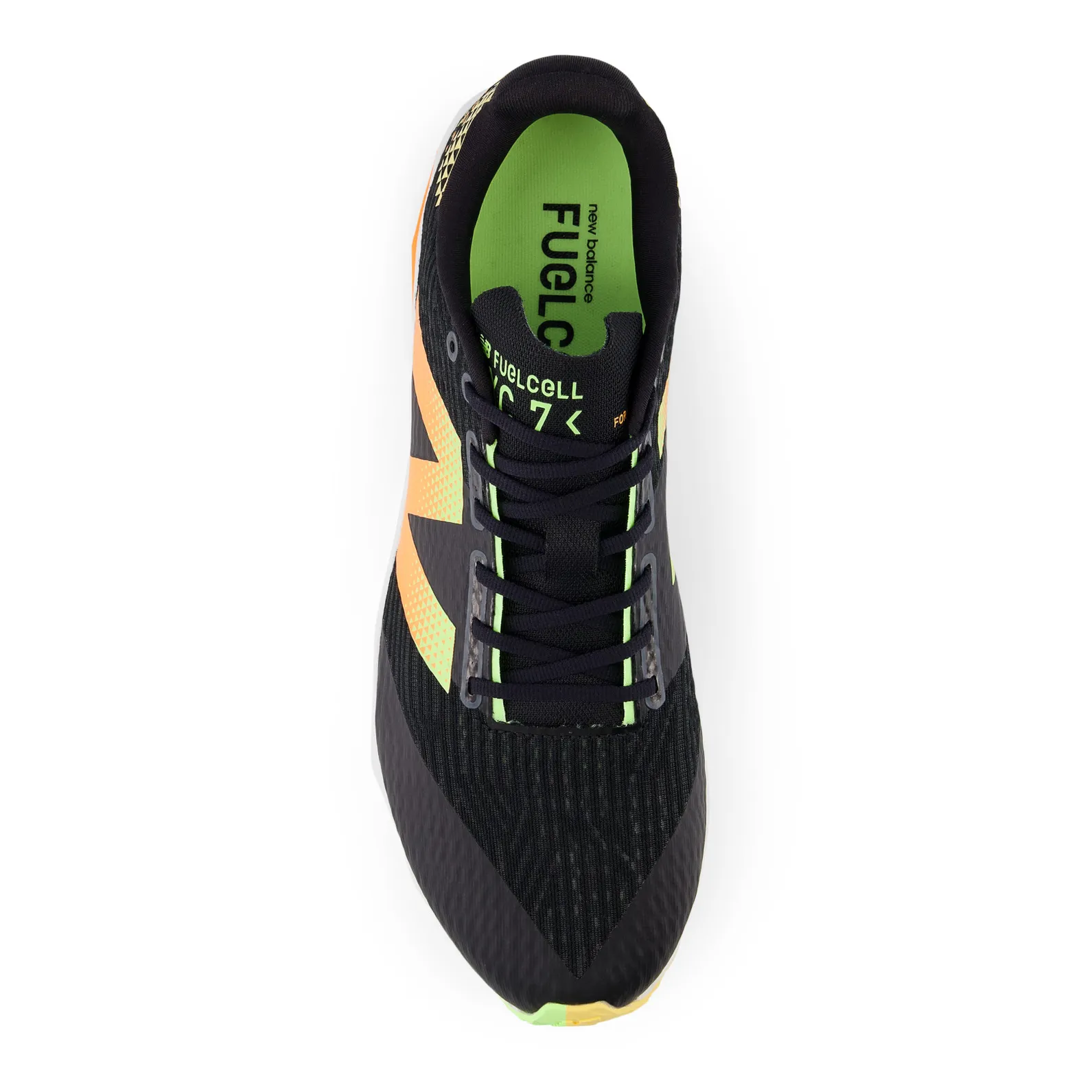 NEW NEW BALANCE men\'s fuelcell xc7 v5 shoe in black/green NEW BALANCE XC 7 V4 (2023) - Dick Pond Athletics main image 2