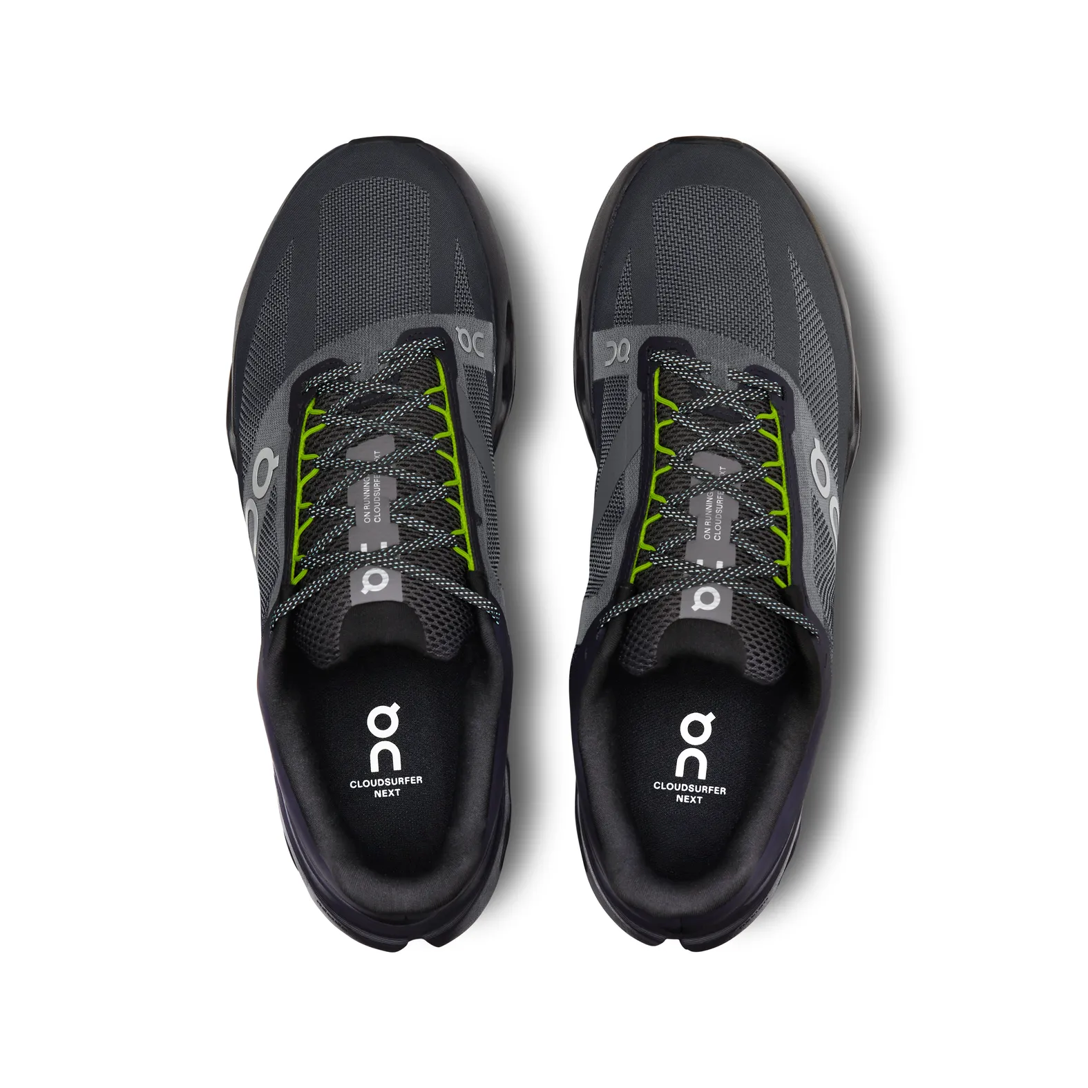 ON Men's Cloudsurfer Next Lumos Black | Iron