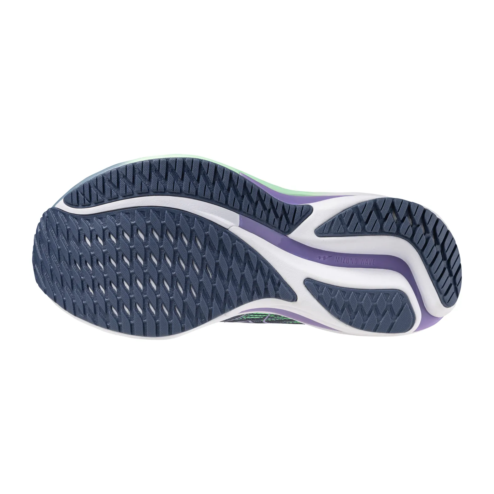 MIZUNO WOMEN'S WAVE RIDER 28 Citadel/White