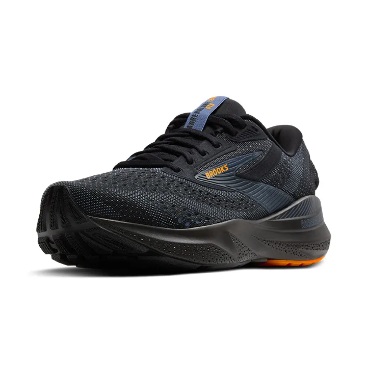 BROOKS Men's Adrenaline GTS 24 Black/Country Blue/Orange