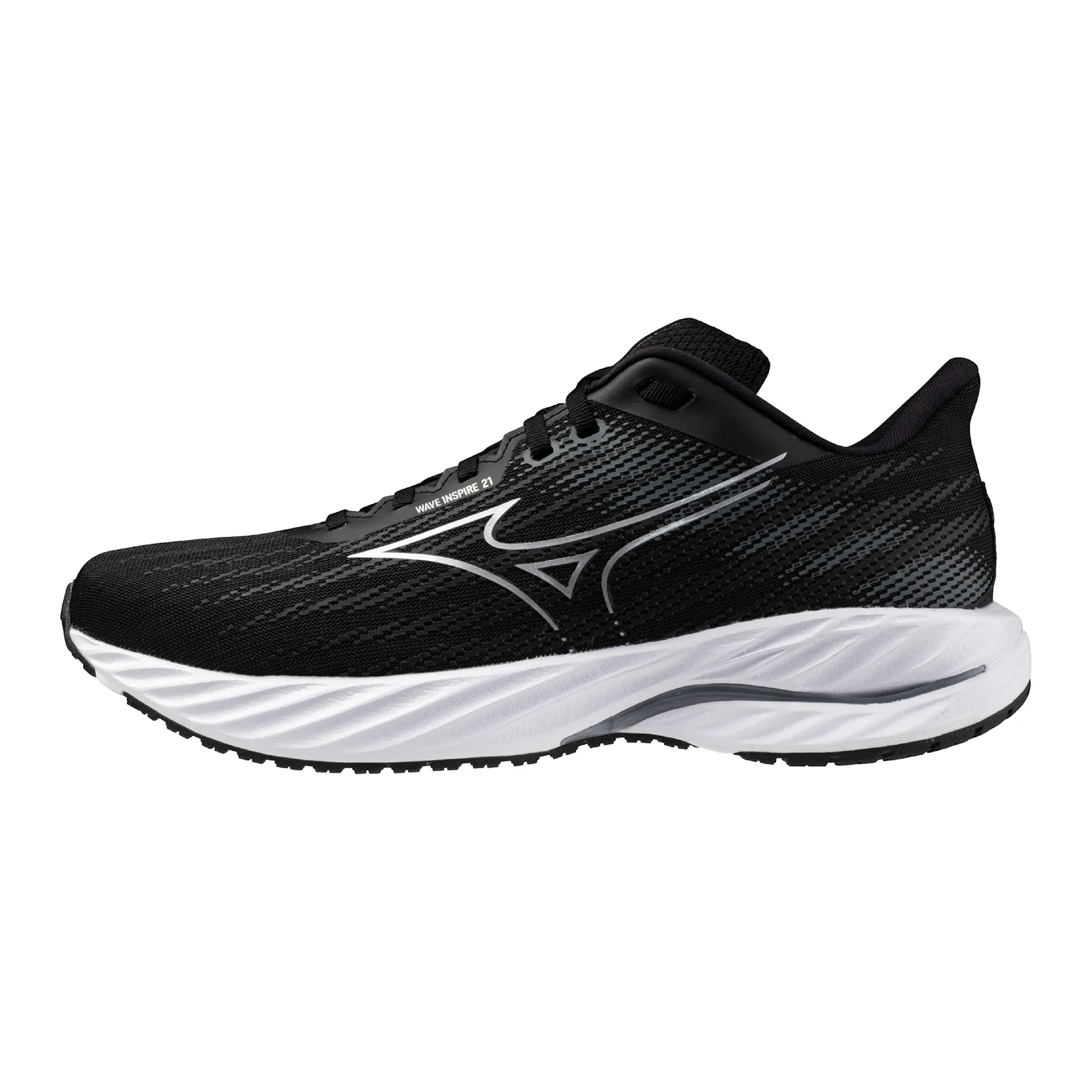 Mizuno Men's WAVE INSPIRE 21 9073 BlackSilver