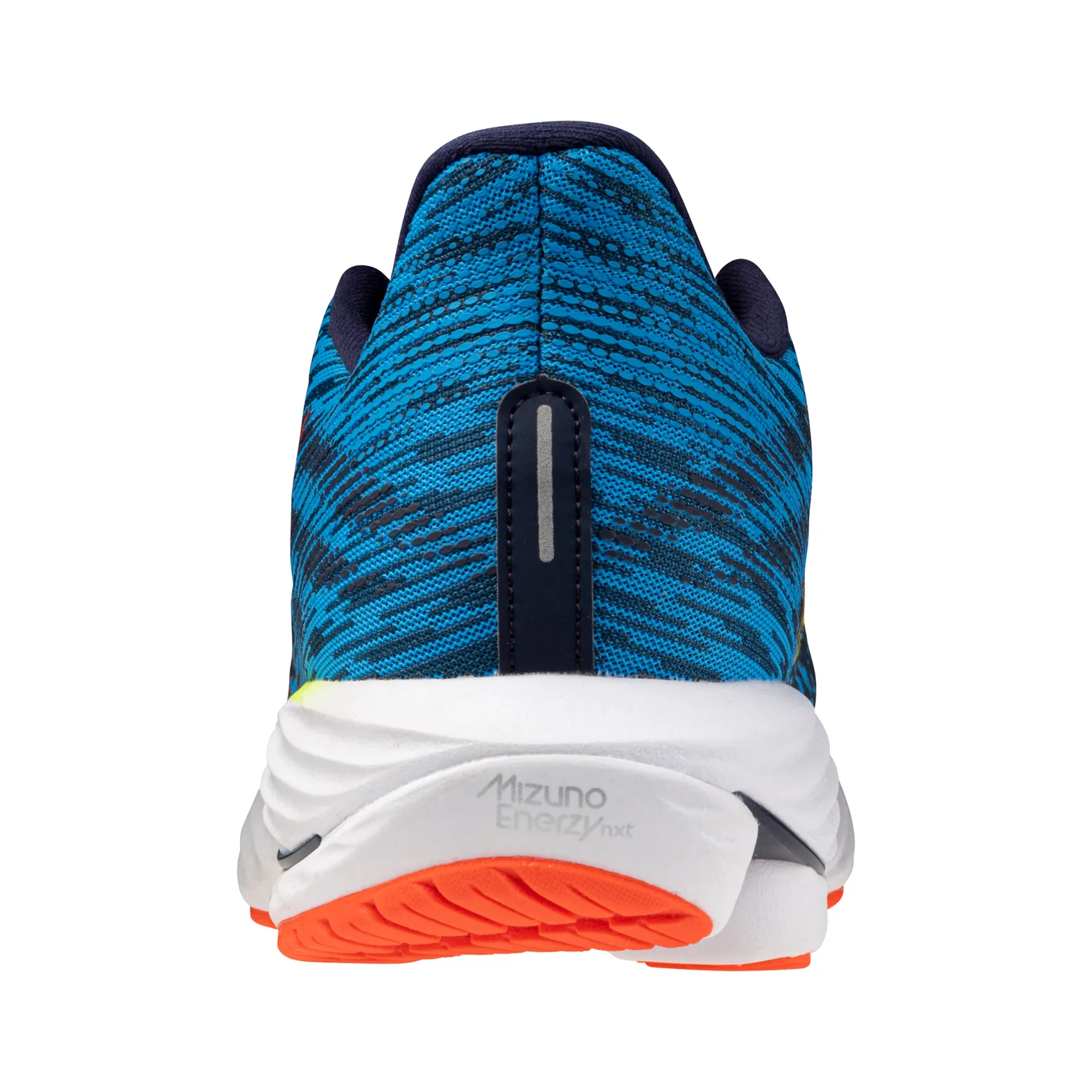 MIZUNO Men's WAVE RIDER 28 Blue Pace/Green Gecko